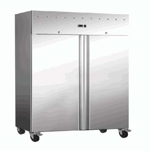 UPRIGHT SOLID DOOR FREEZER 2 DOOR BLUELINE GN1410BT - UPRIGHT FREEZERS Kenya